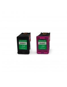 HP 62XL Pack Cartuchos de tinta negro + color XL