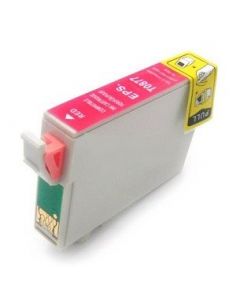 Cartucho de tinta T0877, compatible con epson, rojo