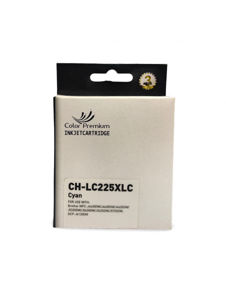Cartucho de tinta LC225 XL compatible con Brother ( LC-225 ) Cartucho de tinta LC225 XL compatible con Brother ( LC-225 )