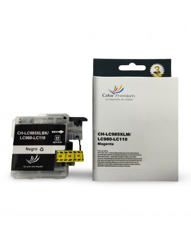 Brother LC980 / LC980XL Cartucho de tinta compatible Brother LC980 / LC980XL Cartucho de tinta compatible