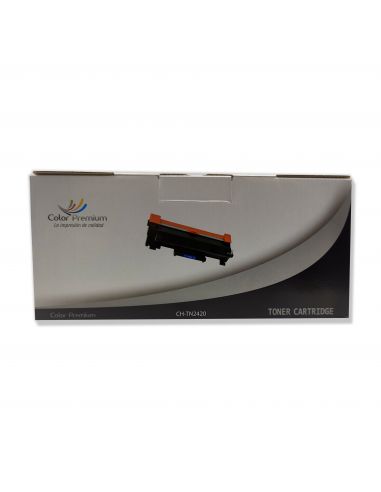 Tóner Compatible con Brother TN2410 TN2420 Negro Colopremium