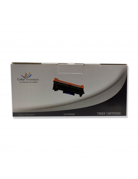 Tóner Compatible con Brother TN2410 TN2420 Negro Colopremium