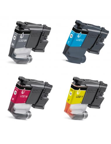 Brother LC521 tinta compatible ( LC521BK, LC521C, LC521M Brother LC521 tinta compatible ( LC521BK, LC521C, LC521M