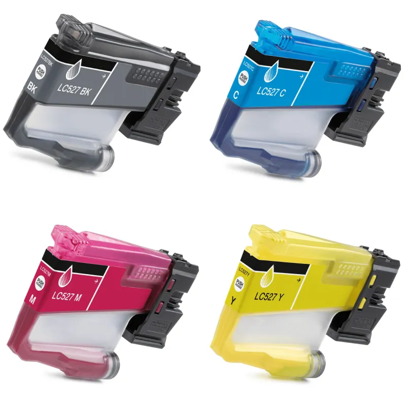Brother LC527 tinta compatible ( LC527BK, LC527C, LC527M, LC527Y)