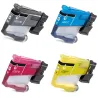 Brother LC527 tinta compatible ( LC527BK, LC527C, LC527M, LC527Y)