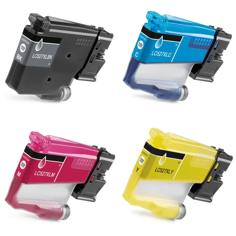 Brother LC527XL tinta compatible ( LC527XLBK, LC527XLC, LC527XLM, LC527XLY)