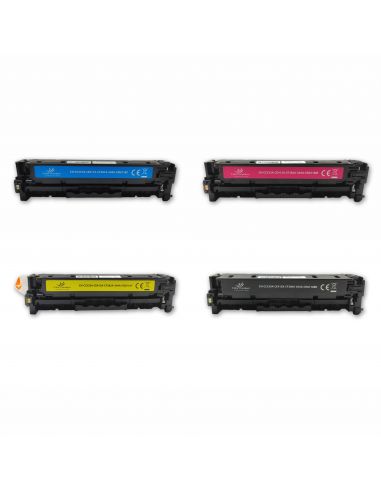 Pack 4 Toner Hp CE410X CE411A CE412A CE413A