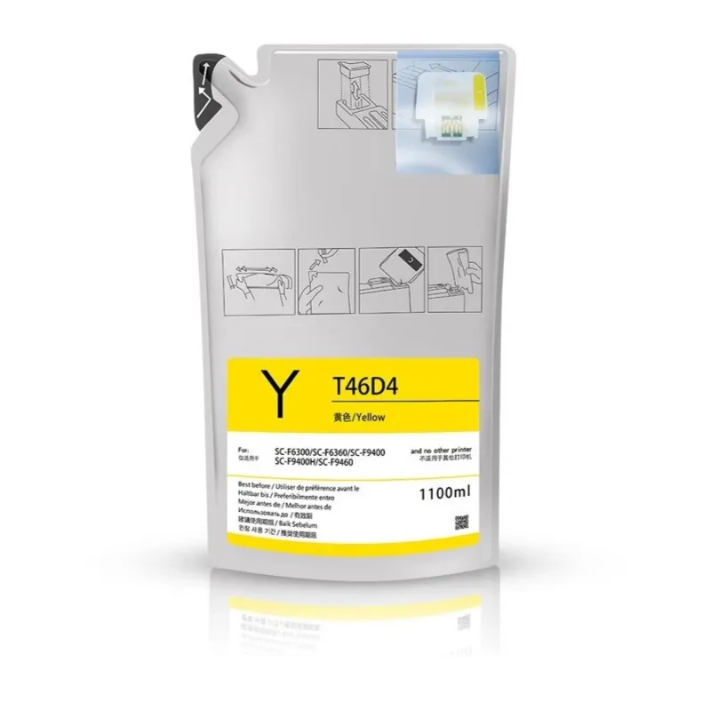 Epson T46D4 tinta compatible amarillo (C13T46D440)