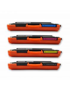 Pack 4 toner compatibles HP 126A colores marca ColorPremium calidad