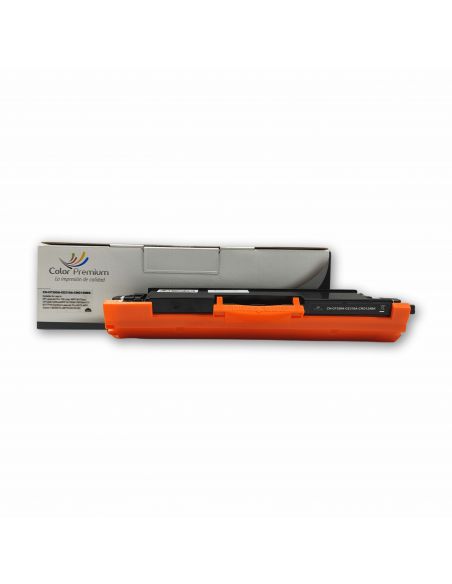Toner compatible HP CE310A negro marca ColorPremium alta calidad