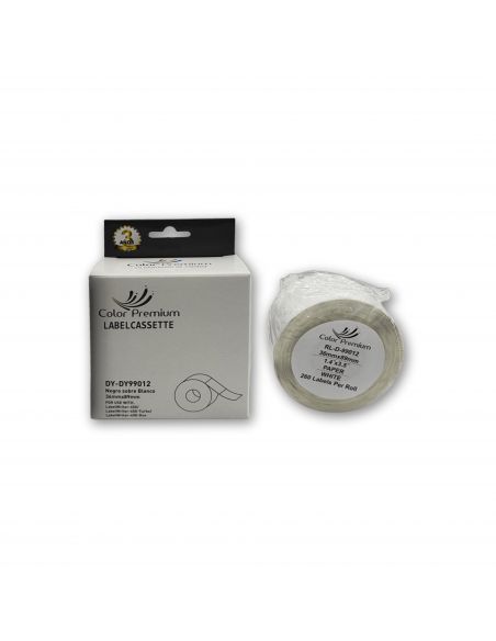 Etiquetas Dymo 99012 compatible ColorPremium alta calidad