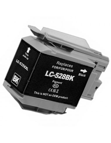 Brother LC528BK negro tinta compatible Brother LC528BK negro tinta compatible