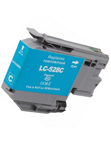 Brother LC528C cian tinta compatible Brother LC528C cian tinta compatible