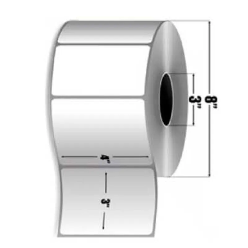 Zebra 10000302 etiquetas térmicas 102x76mm compatibles Et/Rotolo Z1000D (PACK4)