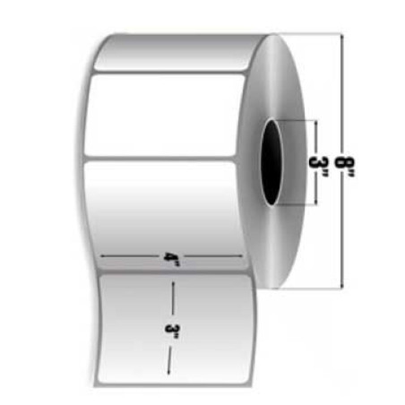 Zebra 10000302 etiquetas térmicas 102x76mm compatibles Et/Rotolo Z1000D (PACK4)