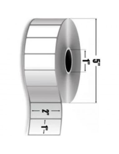 Zebra 10010028 etiquetas térmicas 51x25mm compatibles Et/Rotolo Z2000D (PACK6)