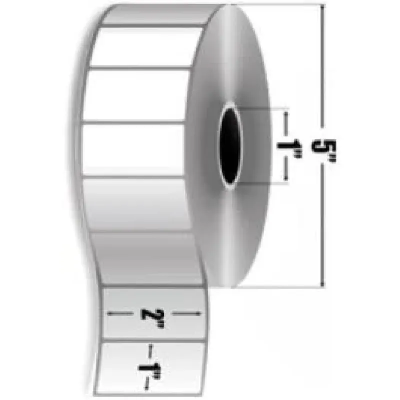 Zebra 10010028 etiquetas térmicas 51x25mm compatibles Et/Rotolo Z2000D (PACK6)