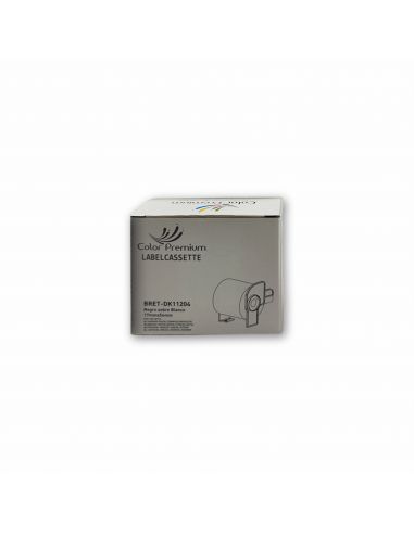 Cinta de etiquetas DK11204 compatible de alta calidad marca ColorPremium