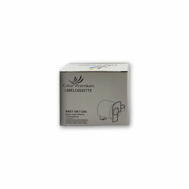 Cinta de etiquetas DK11204 compatible de alta calidad marca ColorPremium