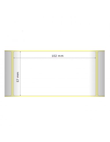 Zebra 800262-405 etiquetas térmicas 57x102mm compatibles Et/Rotolo Z2000D (PACK12)