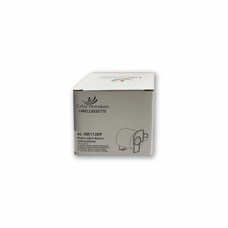 Etiquetas adhesivas compatibles Brother DK11209 ColorPremium mejor precio online
