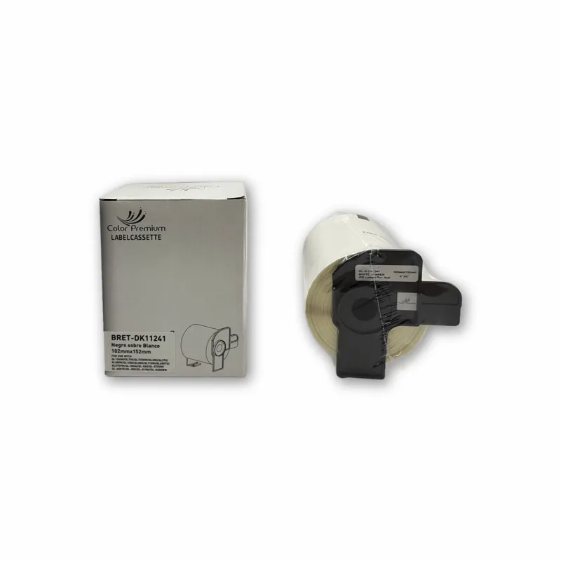 Comprar etiquetas Brother DK-11241 compatibles 102x152 mm ColorPremium