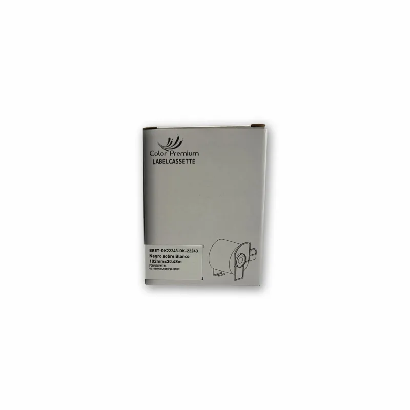 Mejor alternativa a Brother DK-22243 cinta de papel continuo ColorPremium