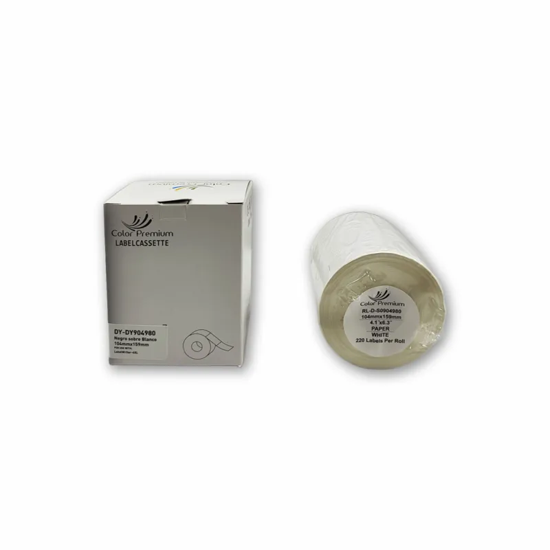 Comprar etiquetas Dymo 904980 compatibles 159x104 mm ColorPremium baratas