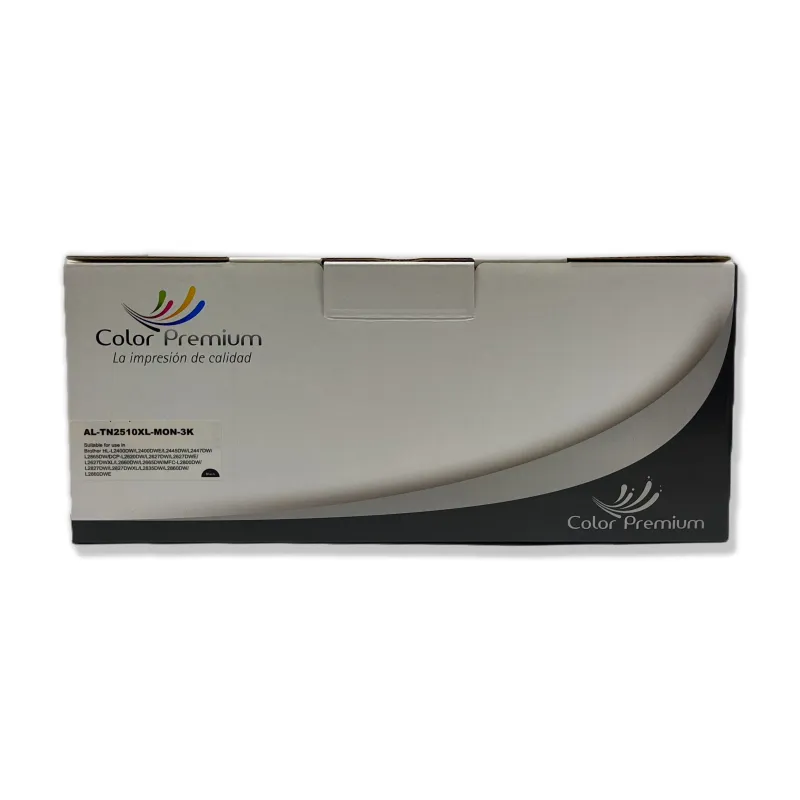 Cartucho de tóner compatible Brother TN2510 y TN2510XL económico