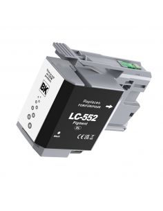 Brother LC552XLBK negro cartucho de tinta compatible
