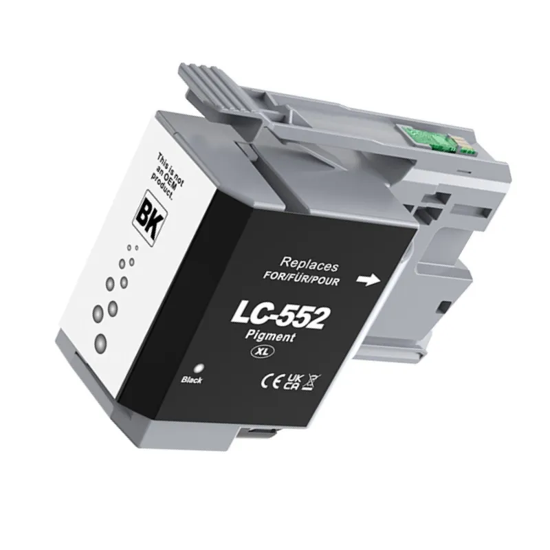 Brother LC552XLBK negro cartucho de tinta compatible