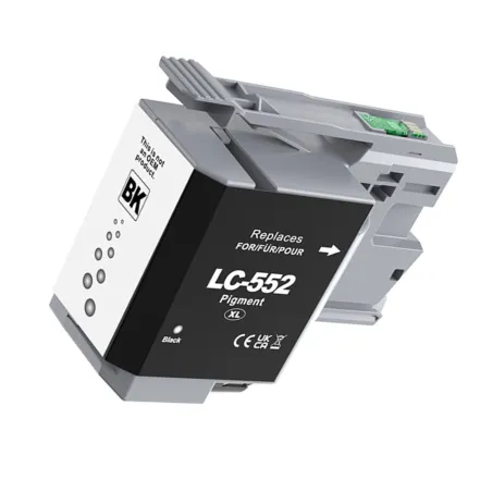 Brother LC552XLBK negro cartucho de tinta compatible