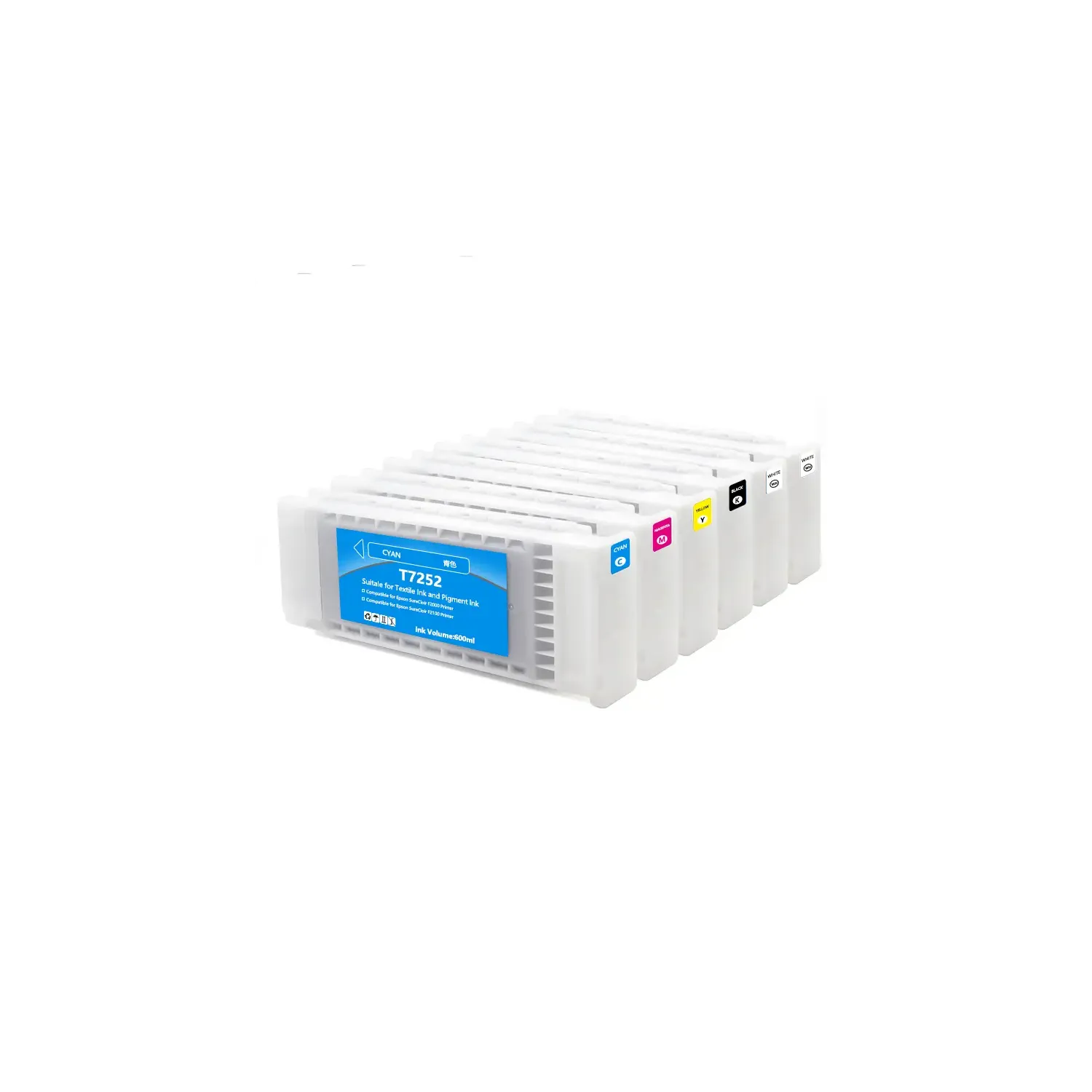 ▷ Cartucho de tinta compatible Epson T7251 T7252 T7253 T7254 T725A