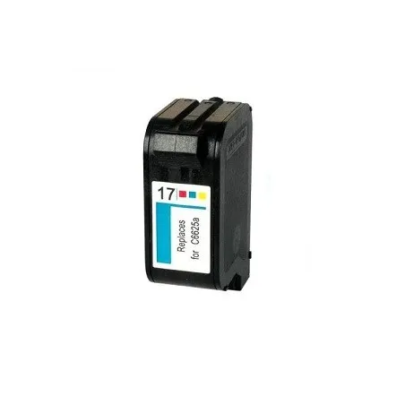 Cartucho de tinta HP17,compatible con hp C6625AE, tricolor