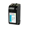 Cartucho de tinta HP17,compatible con hp C6625AE, tricolor