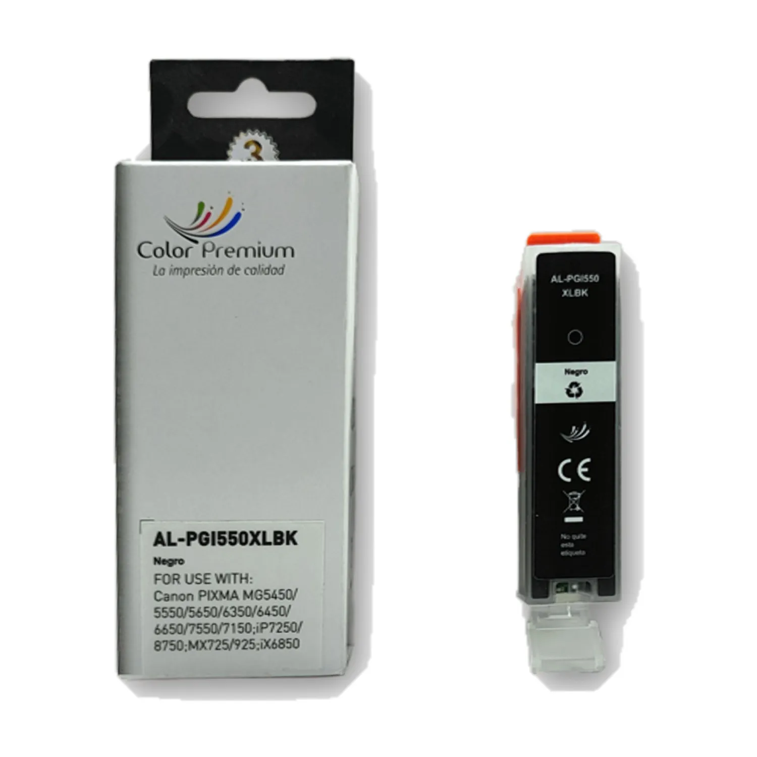 Comprar cartucho de tinta PGI-550XLBK compatible negro barato