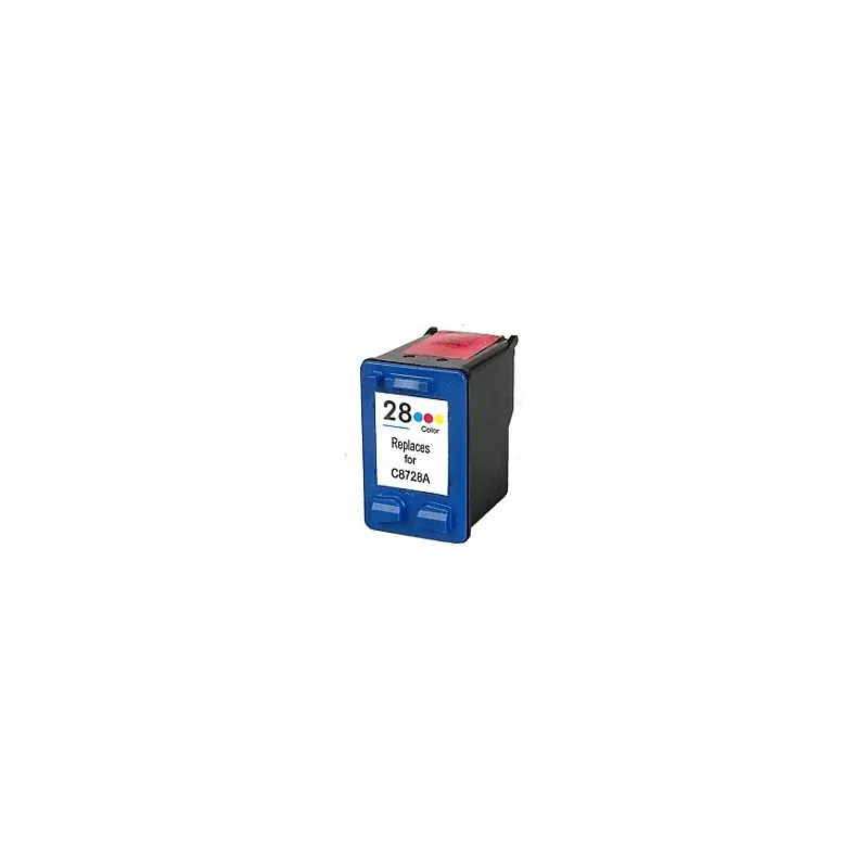 Cartucho de tinta HP28, compatible con hp C8728AE, tricolor