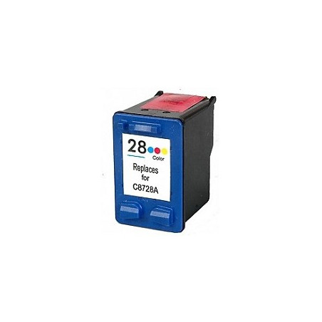 Cartucho de tinta HP28, compatible con hp C8728AE, tricolor