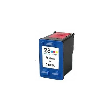 Cartucho de tinta HP28, compatible con hp C8728AE, tricolor
