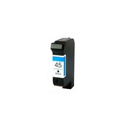 Cartucho de tinta HP45, compatible con hp 51645AE, negro