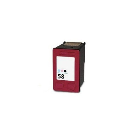 Cartucho de tinta HP58, compatible con hp C6658AE, tricolor