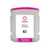 Cartucho de tinta HP82M, compatible con hp C4192A, magenta
