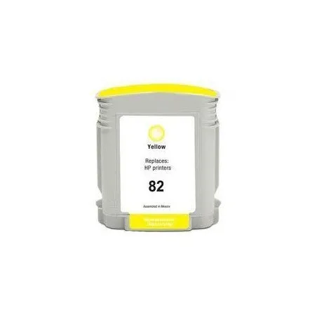 Cartucho de tinta HP82Y, compatible con hp C4913A, amarillo