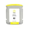Cartucho de tinta HP82Y, compatible con hp C4913A, amarillo