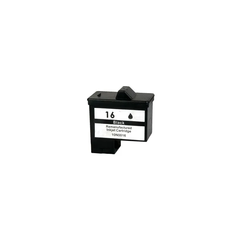 Cartucho de tinta Lexmark nº16, compatible con Lexmark, negro
