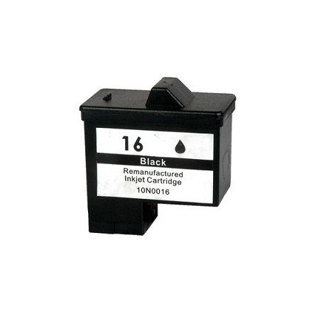 Cartucho de tinta Lexmark nº16, compatible con Lexmark, negro