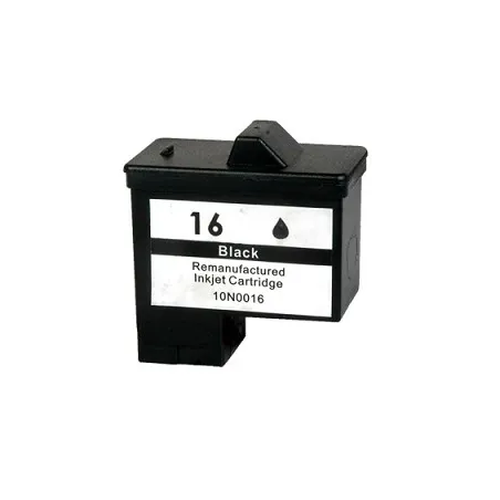 Cartucho de tinta Lexmark nº16, compatible con Lexmark, negro