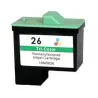 Cartucho de tinta Lexmark nº26, compatible con Lexmark, tricolor