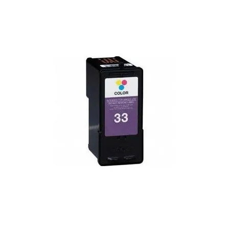 Cartucho Lexmark nº33 tricolor compatible