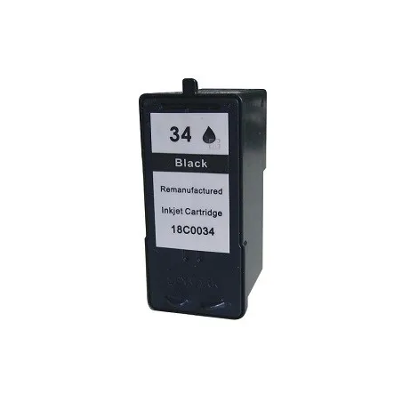 Cartucho Lexmark nº34 negro compatible 018C0034E